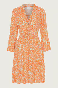 Sally Short Dress Orange